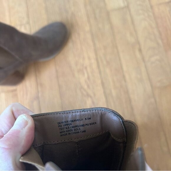 Madden Girl Brown Denver Chelsea Round Toe Heel Ankle Boots Booties Size 8.5 - Picture 8 of 8